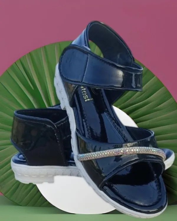 Navy_Synthetic_Strap_Sandals_for_Women