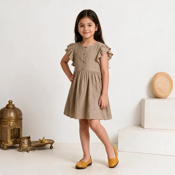 Orange_Patent_Slip-On_Ballerina_Shoes_For_Girls