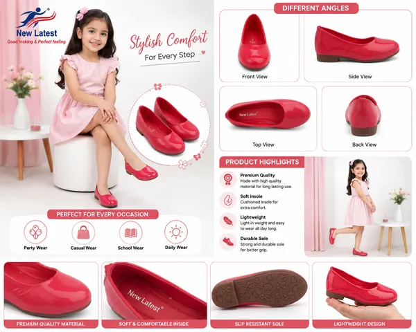 New_latest_kids_pl_red_ballerina_for_girls