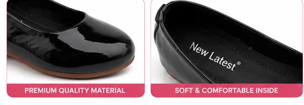 New_latest_kids_pl_Black_ballerina_for_girls