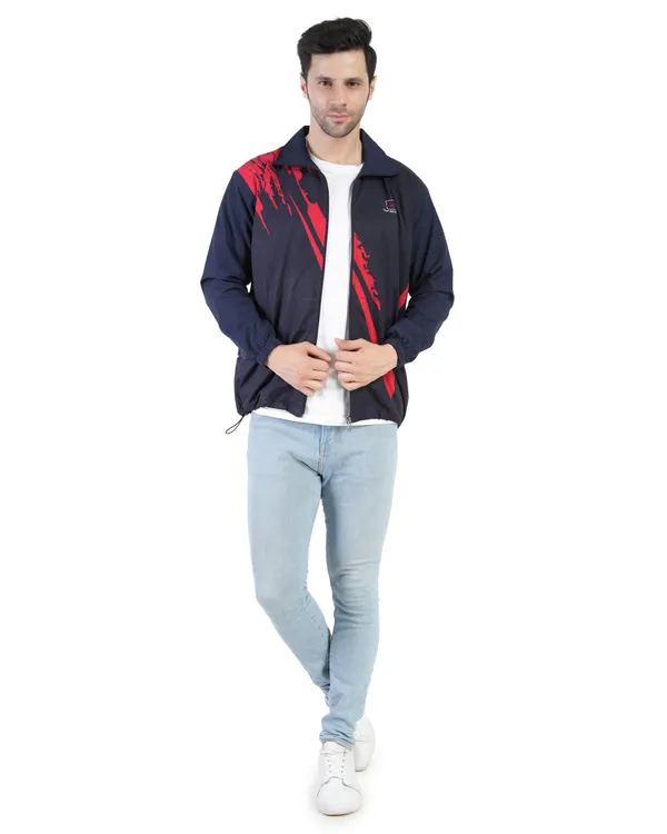 Blue_Polyester_Tracksuit_Upper_With_Mesh_Net_For_Men