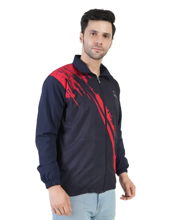 Blue_Polyester_Tracksuit_Upper_With_Mesh_Net_For_Men