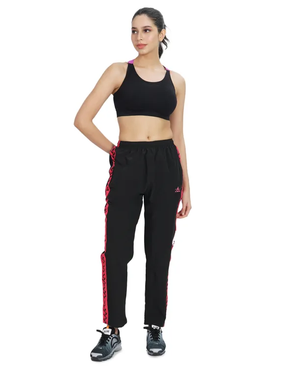 Black_Lightweight_Track_Pants_For_Girls