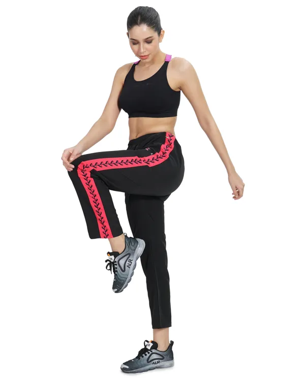 Black_Lightweight_Track_Pants_For_Girls
