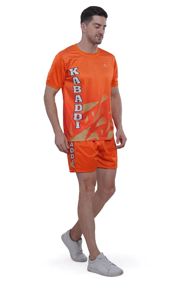 Orange_Kabaddi_Jersey_With_Shorts_For_Men
