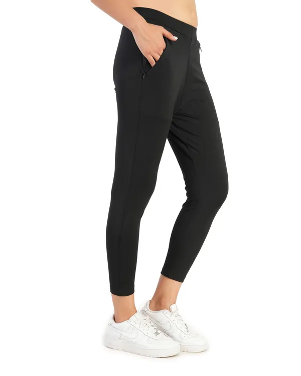 Black_Lycra_Stretchable_Track_Pant_For_Women