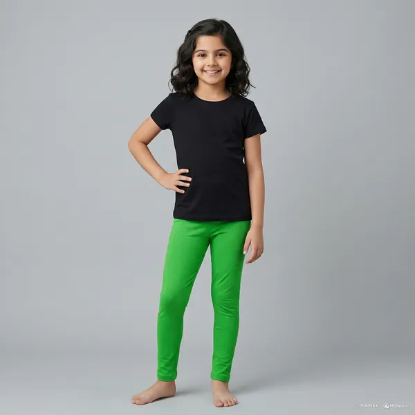 Super_Comfort_Cotton_Lycra_Plain_Leggings_for_Girls_(Pack_of_3)_|_Green-Orange-Purple