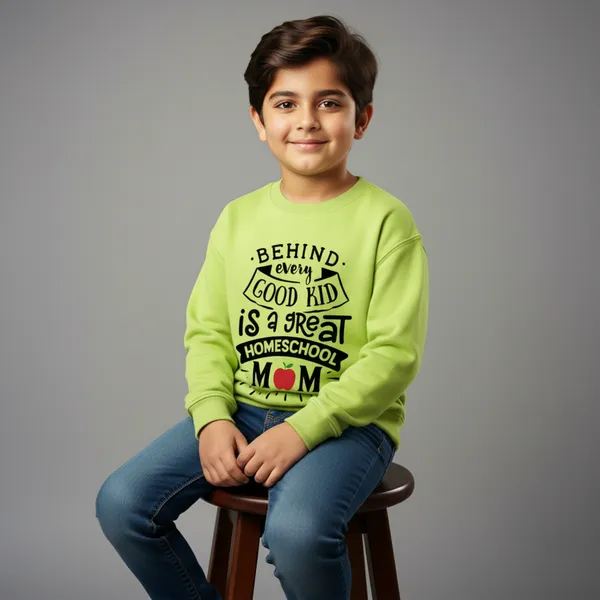 Lime_Green_Terry_Knit_Full_Sleeves_Sweatshirts_With_Mom_Print_For_Kids