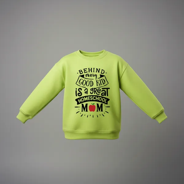 Lime_Green_Terry_Knit_Full_Sleeves_Sweatshirts_With_Mom_Print_For_Kids