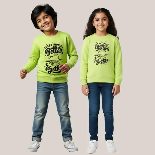 Lime_Green_Terry_Knit_Full_Sleeves_Sweatshirts_With_Better_Together_Print_For_Kid