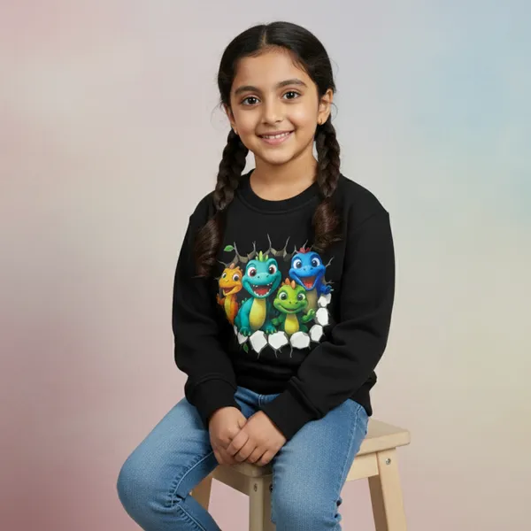 Black_Fleece_Knit_Full_Sleeves_Sweatshirts_With_Dino_Print_For_Kids
