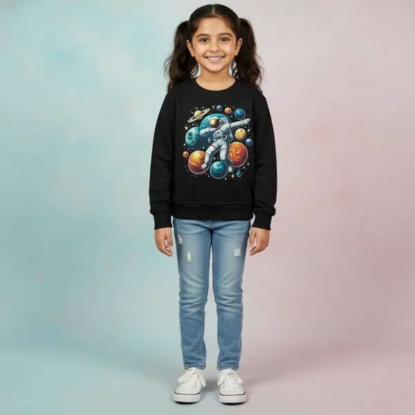 Black_Fleece_Knit_Full_Sleeves_Sweatshirts_With_Astronaut_Print_For_Kids