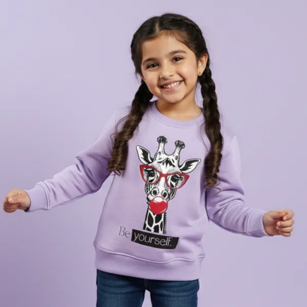 Light_Purple_Fleece_Knit_Full_Sleeves_Sweatshirts_With_Giraffe_Print