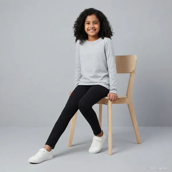 Super_Comfort_Cotton_Lycra_Plain_Leggings_for_Girls_(Pack_of_3)_|_Green-Black-Yellow