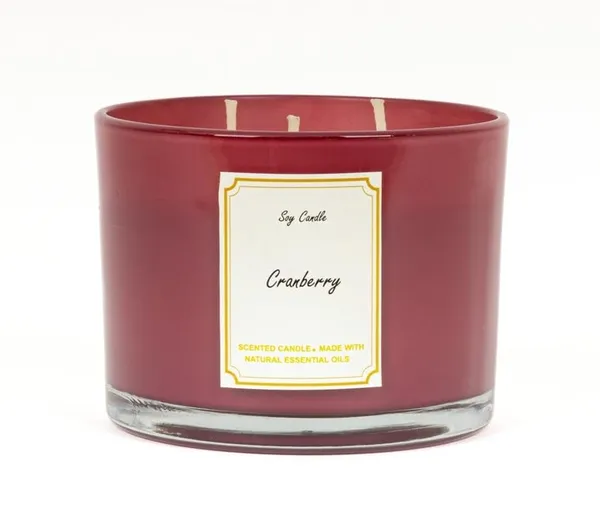 Cranberry_Scented_Soy_Wax_Round_Candle_|_(26_Hr)