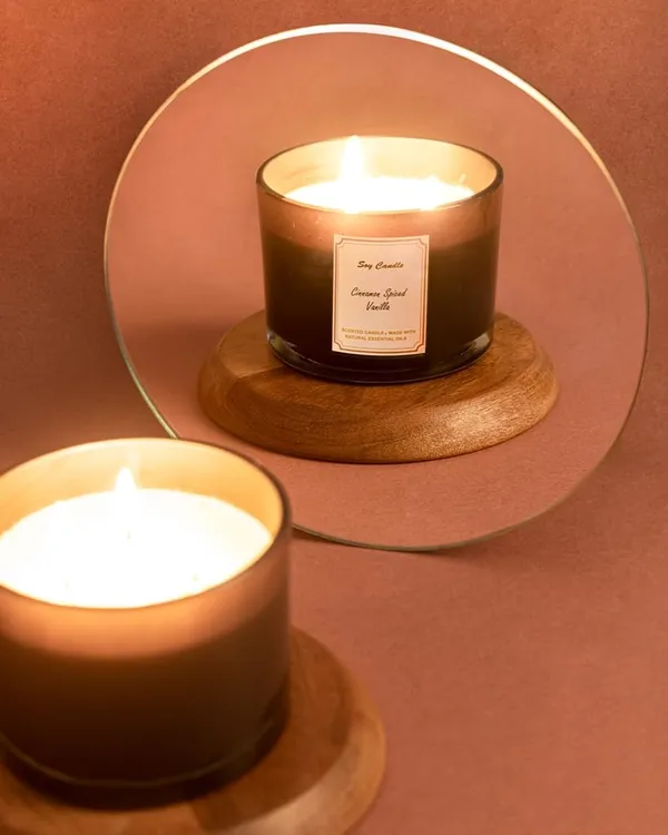 Cinnamon_Spiced_Vanilla_Scented_Soy_Wax_Round_Candle_|_(26_Hr)