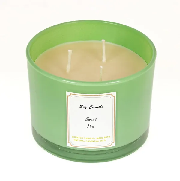 Sweet_Pea_Scented_Soy_Wax_Round_Candle_|_(26_Hr)