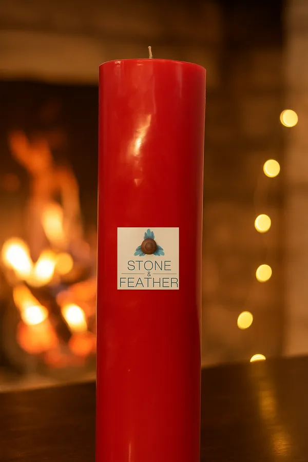 Red_Unscented_Paraffin_Wax_Cylindrical_Pillar_Candle_|_(215-225_Hr)_(3x12_Inch)