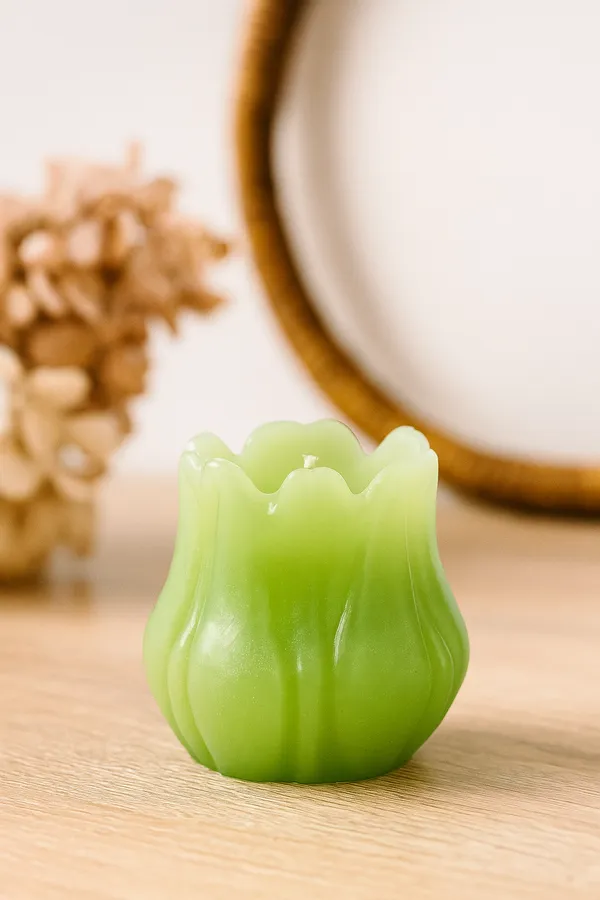 Stone_&_Feather_Lemon_Grass_Scented_Tulip_Candle,_Burn_time-_5_Hours_Each,_For_home_Decoration,_Diwali,_Christmas