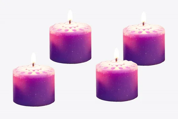 Pack_Of_4_Lavender_Scented_Paraffin_Wax_Round_Pillar_Candle_|_(18-20_Hr)