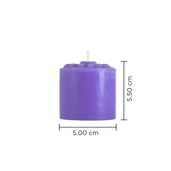 Pack_Of_4_Lavender_Scented_Paraffin_Wax_Round_Pillar_Candle_|_(18-20_Hr)
