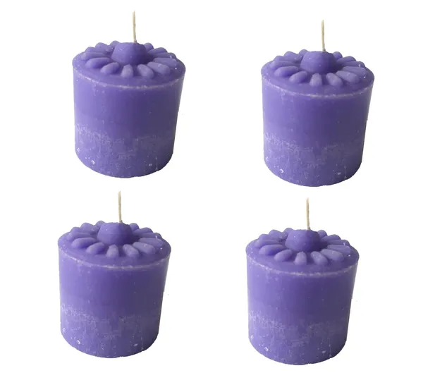 Pack_Of_4_Lavender_Scented_Paraffin_Wax_Round_Pillar_Candle_|_(18-20_Hr)