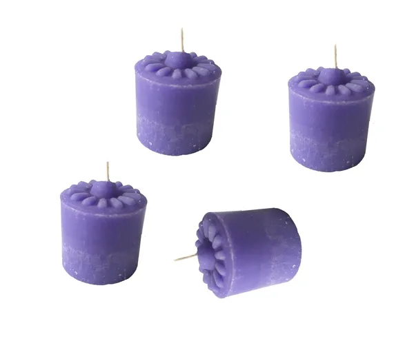 Pack_Of_4_Lavender_Scented_Paraffin_Wax_Round_Pillar_Candle_|_(18-20_Hr)