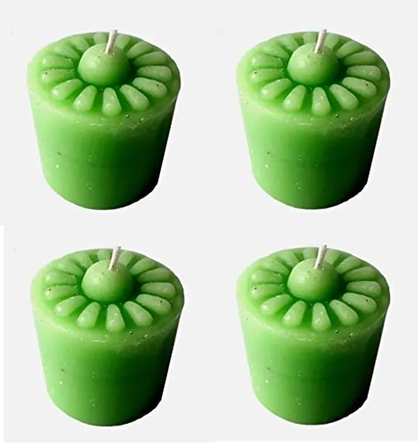 Pack_Of_4_Mogra_Scented_Paraffin_Wax_Round_Pillar_Candle_|_(18-20_Hr)