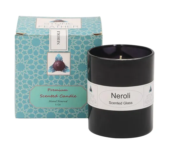 Neroli_Scented_Paraffin_Wax_Round_Candle_|_(30-35_Hr)