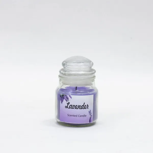 Lavender_Scented_Paraffiin_Wax_Round_Candle_|_(50x9.50_Cm)