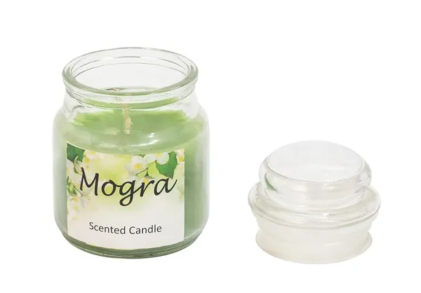 Mogra_Scented_Paraffiin_Wax_Round_Candle_|_(50x9.50_Cm)