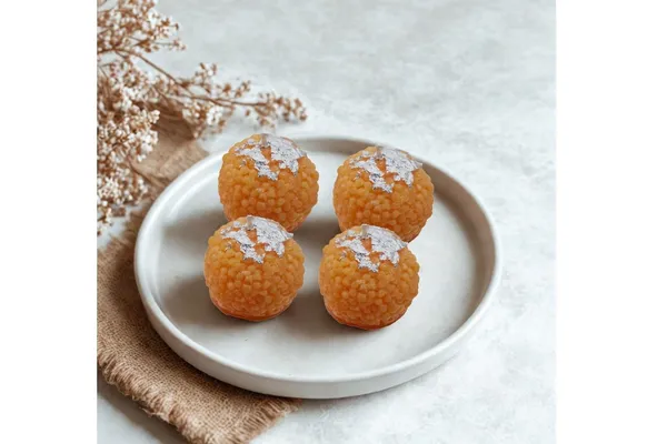 Stone_&_FeatherCandle_Laddoo_Set_of_4,_Burn_time-3-4_Hours_Each,_for_Home_Decoration,_Diwali,_Christmas