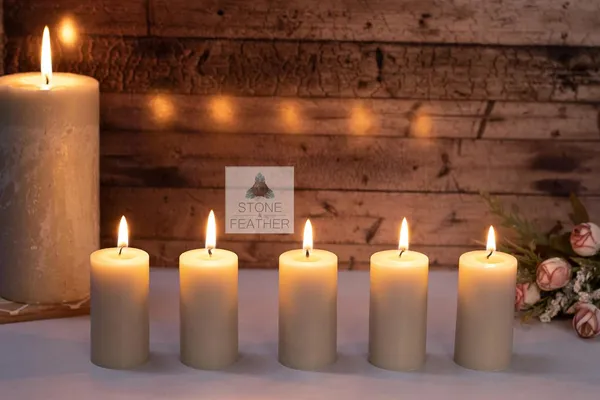 Pack_Of_5_Coffee_Scented_Paraffin_Wax_Cylindrical_Pillar_Candle_|_(10-12_Hr)