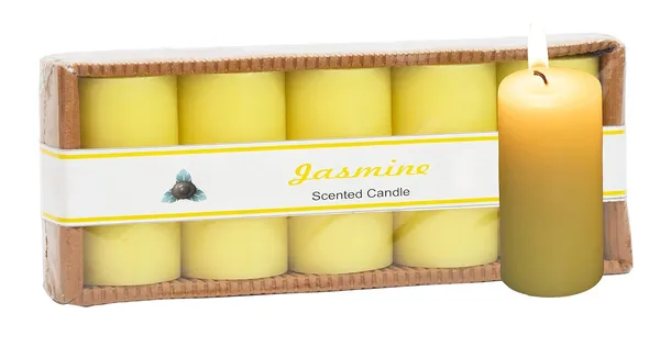 Pack_Of_5_Jasmine_Scented_Paraffin_Wax_Cylindrical_Pillar_Candle_|_(10-12_Hr)