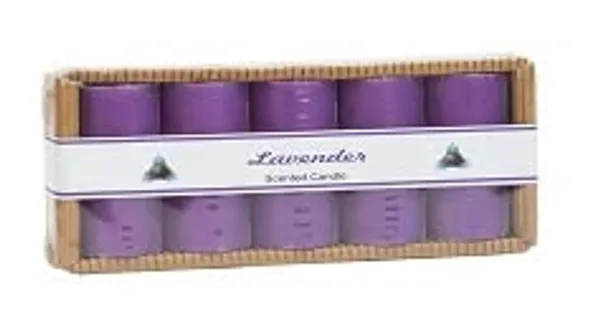 Pack_Of_5_Lavender_Scented_Paraffin_Wax_Cylindrical_Pillar_Candle_|_(10-12_Hr)