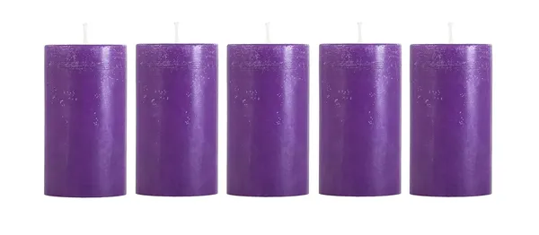 Pack_Of_5_Lavender_Scented_Paraffin_Wax_Cylindrical_Pillar_Candle_|_(10-12_Hr)