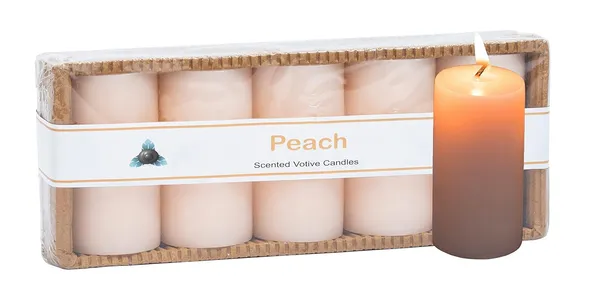 Pack_Of_5_Tropical_Peach_Scented_Paraffin_Wax_Cylindrical_Pillar_Candle_|_(10-12_Hr)