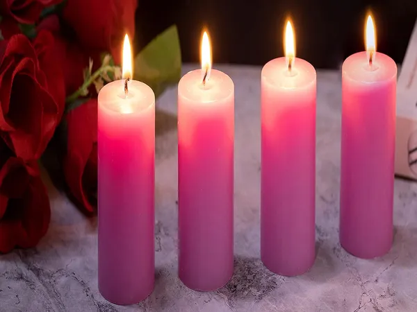 Pack_Of_4_White_Blossom_Scented_Paraffin_Wax_Cylindrical_Pillar_Candle_|_(18-20_Hr)_(6_Inch)