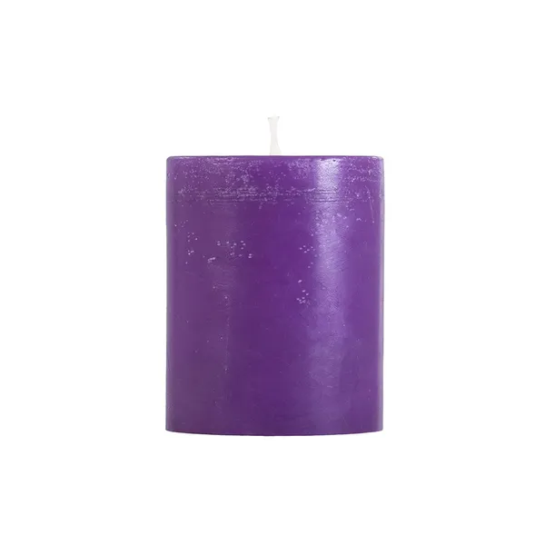 Lavender_Scented_Paraffin_Wax_Round_Candle_|_(40-45_Hr)_(2.5x3_Inch)