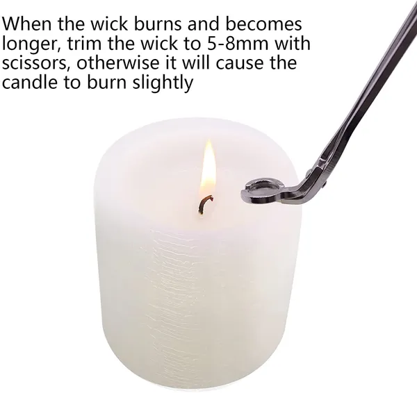 White_Unscented_Paraffin_Wax_Cyliderical_Candle_|_(120_Hr)_(2.5x9_Inch)