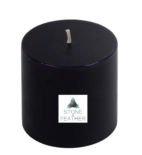 Black_Unscented_Paraffin_Wax_Round_Pillar_Candle_|_(50-55_Hr)