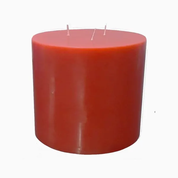 Red_Unscented_Paraffin_Wax_Cylindrical_Pillar_Candle_|_(200_Hr)_(6x6_Inch)