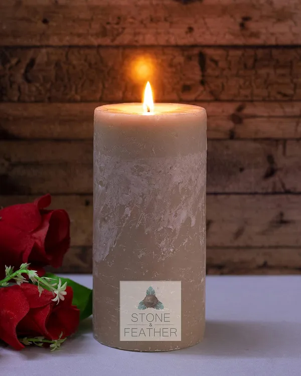 Balsam_&_Cedar_Scented_Paraffin_Wax_Cylindrical_Pillar_Candle_|_(100-110_Hr)_(3x6_Inch)