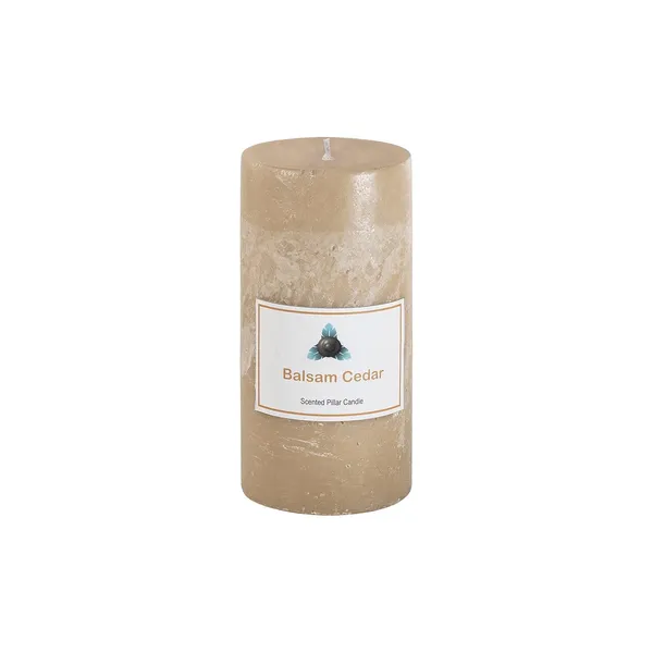 Balsam_&_Cedar_Scented_Paraffin_Wax_Cylindrical_Pillar_Candle_|_(100-110_Hr)_(3x6_Inch)