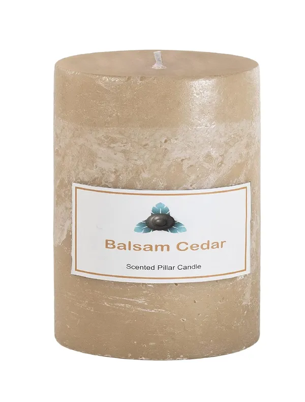Balsam_&_Cedar_Scented_Paraffin_Wax_Round_Pillar_Candle_|_(3x4_Inch)