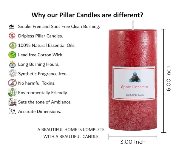 Apple_Cinnamon_Scented_Paraffin_Wax_Cylindrical_Pillar_Candle_|_(3x6_Inch)