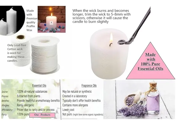 Lavender_Scented_Paraffin_Wax_Circular1_Pillar_Candle_|_(100-110_Hr)_(3x6_Inch)
