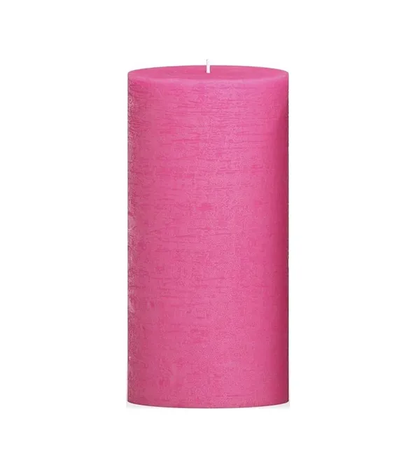English_Rose_Scented_Paraffin_Wax_Round_Pillar_Candle_|_(3x6_Inch)