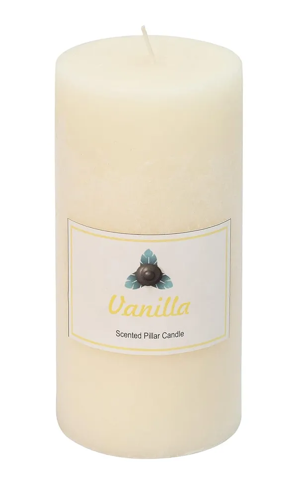 Vanilla_Scented_Paraffin_Wax_Round_Pillar_Candle_|_(100-110_Hr)_(3x6_Inch)