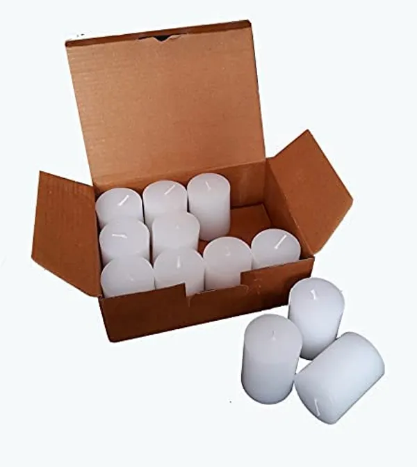 Pack_Of_12_White_Unscented_Paraffin_Wax_Cylindrical_Pillar_Candle_|_(8_Hr)_(1.5x2_Inch)